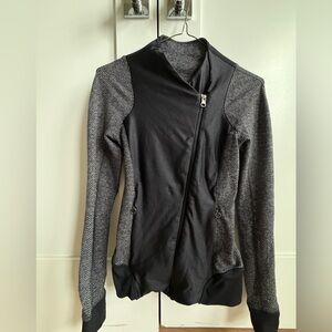 Lululemon Black and Gray Jacket